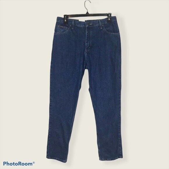 Riders By Lee NWT Women's 16 Relaxed Fit Jeans Indigo Vintage 1990s Tapered Leg - Picture 1 of 7